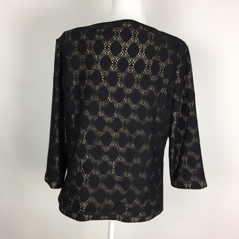 Vince Camuto Blak Top & Skirt set size M / XL - Picture 3 of 8